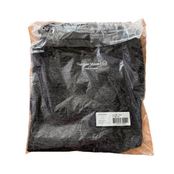 Outdoor Voices All Day Tank Top Charcoal Activewear Sleeveless NWT Plus Sz XXXL - Picture 9 of 9